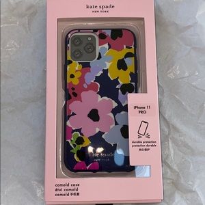 Kate Spade iPhone case, wild flower bouquet, NWT